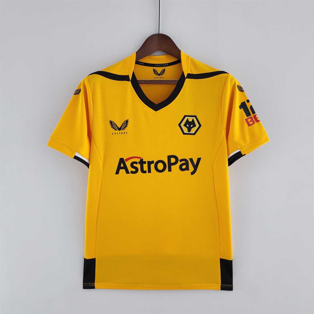 AAA Quality Wolves 22/23 Home Soccer Jersey